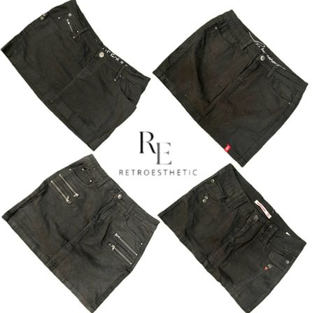 Y2K NYC IT GIRL DENIM MINI SKIRT RE-3511