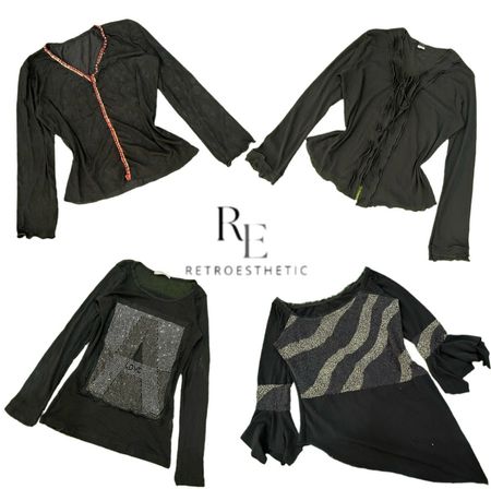 Y2K Nature Vibe Girl Full Sleeve Top RE-3512