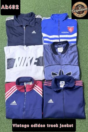 Vintage adidas track jacket ak432