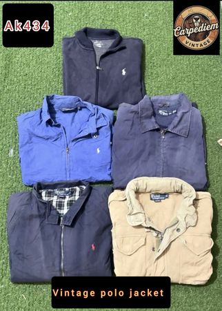 Vintage polo jacket ak434