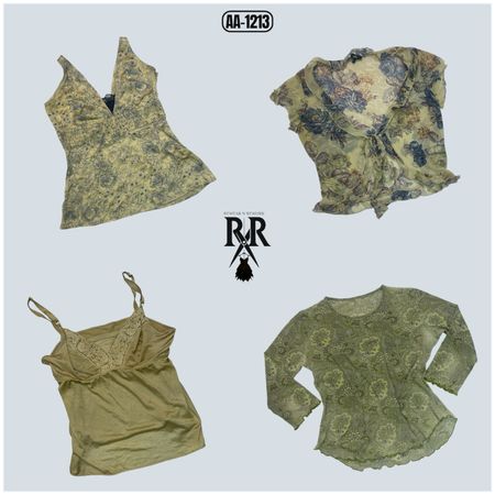 Y2K Soft Girl Aesthetic Mix Tops (AA-1213)