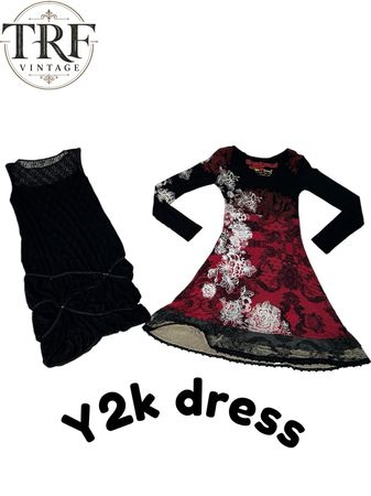 Old Vibe Y2k Dresses.     #100