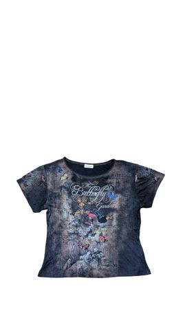 Y2K affliction style t shirt