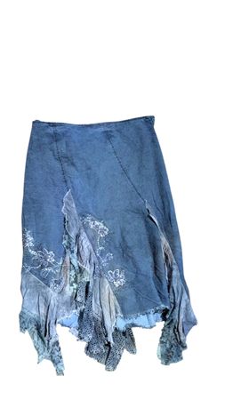 Y2K denim skirts