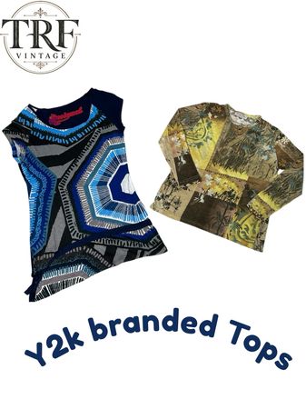 Y2K Branded Tops.      #104