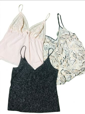 Y2K Glitter Cami