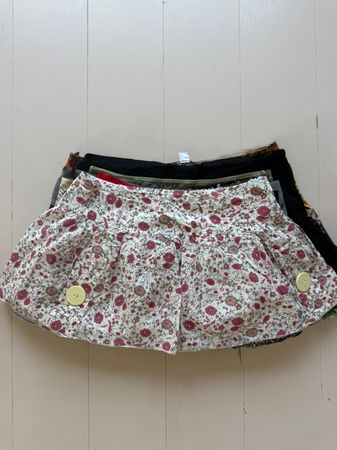 Women’s Y2K low rise mini micro skirts