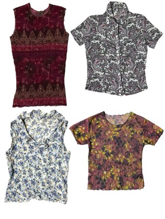 Y2K Twilight Printed Tops: TT-311