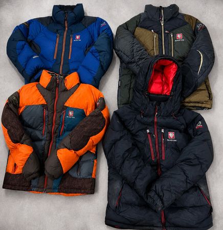 Black yak puffer jacket