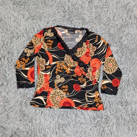 ***Y2K Romantic Long Sleeve Blouses