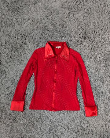 ***Y2K Aesthetic Long Sleeve Blouses