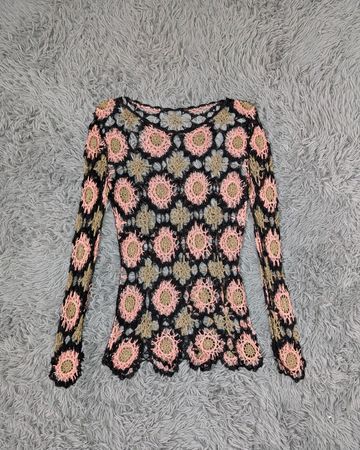 ***Y2K Mixed Long Sleeve Blouses Fairycore Boho