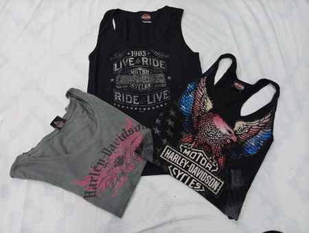 CR10238 Vintage Harley Baby Tees