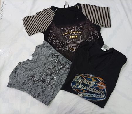 CR10240 Vintage Harley Baby Tees