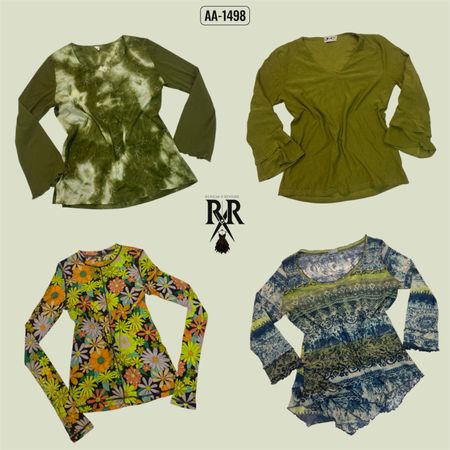 Y2K Nature Vibe Full Sleeve Tops (AA-1234)