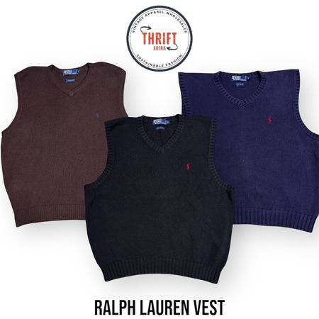 Ralph Lauren Knit Vest T2358