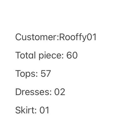 Custom handpick 60-Pieces “Rooffy01” (24-July-2026)