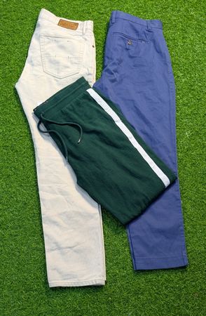 6836 - Ralph Lauren Baumwoll- und Fleece-Hosen