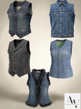 Beautiful Denim Gilets