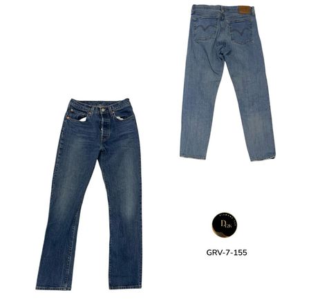 Women’s Levi’s Jeans – Premium Y2K Vintage Style Denim Pants  (GRV-7-155)