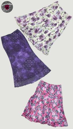 Y2k plum skirts WR2094