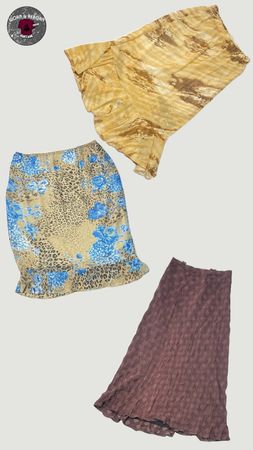 Y2k earthy tone skirts WR2095