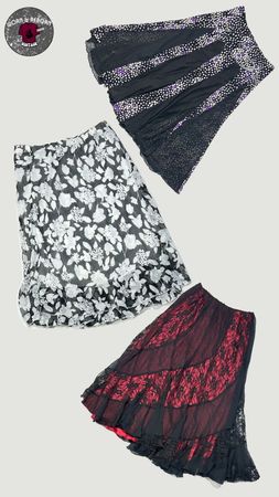 Y2k romantic date night skirts WR2099