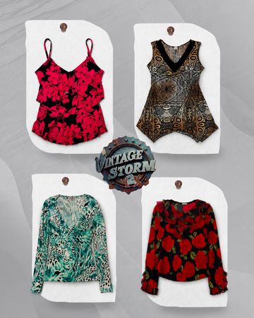 Y2K Grunge Blouse