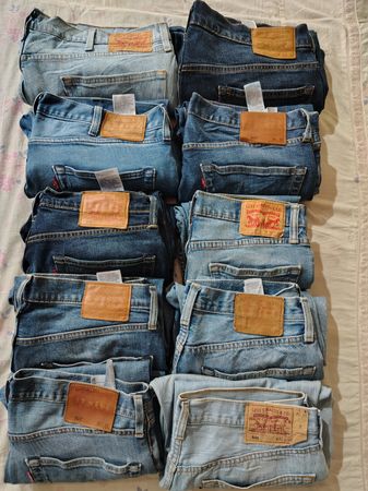 Levi’s Mix Jeans Lot of 10 | 501 & 514 Assorted Bundle