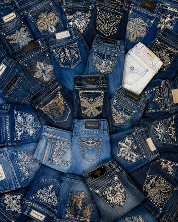 Y2K Bling Jeans