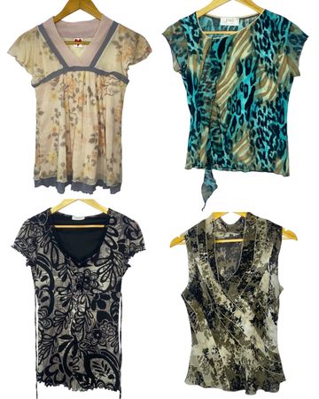Blouses Vintage Y2K Authentiques 💿✨ | Mode Rétro Rares