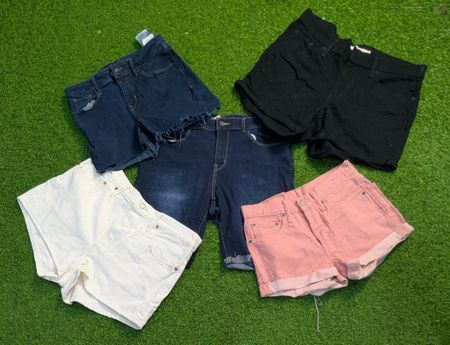 7592 - Levi's Denim Cotton e shorts de jeans
