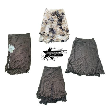 Y2k paris Hilton Era Girl poly Skirt B2F-204