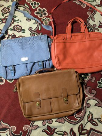 Coach  briefcase and travel bags