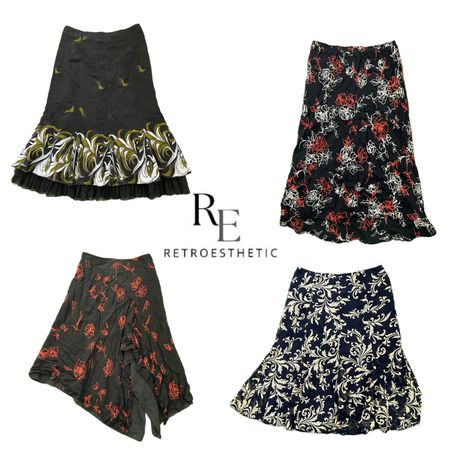 Y2K Paris Hilton Era Girl Poly Skirts RE-3820