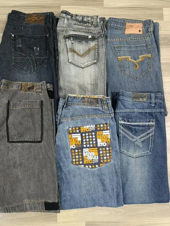HD1568 Sac homme Jean baggy hiphop