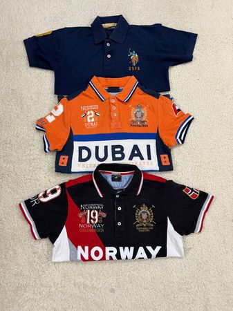 Mix Branded Big Pony Polo Shirts