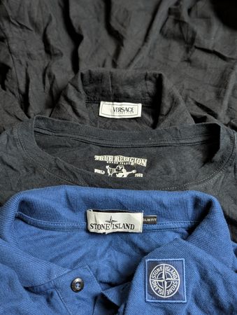 Custom handpick Branded long sleeve polos and rugby 16pcs special discount
