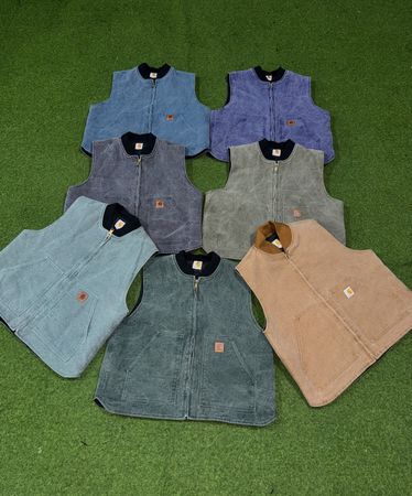 Gilets Carhartt en style rework zk sélectionnés à la main sur mesure 30 pcs