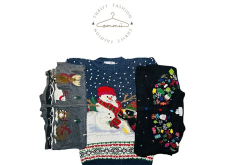 Pulls de Noël uniques Y2K