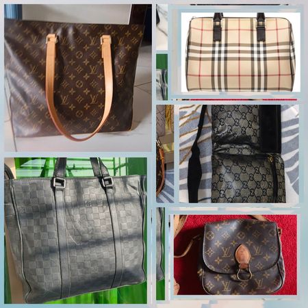 Lv gucci Burberry prada bags