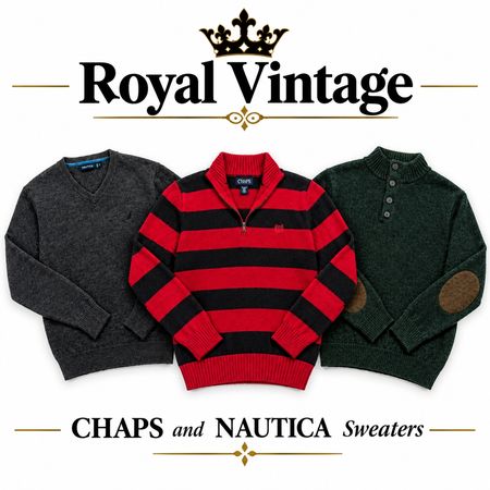 ***Chaps & Nautica Sweaters***