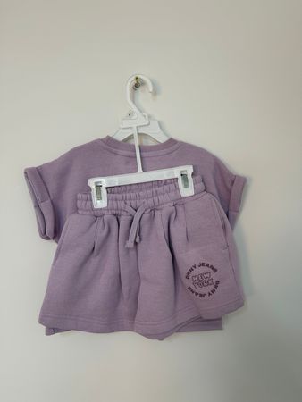 NWT DKNY Jeans Mädchen 2-teiliges Loungewear-Set — Lila