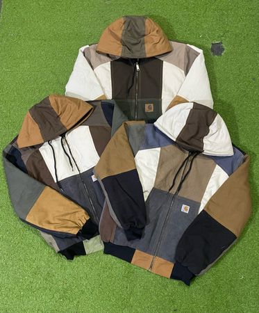 Upcycle Carhartt hoodie jacket