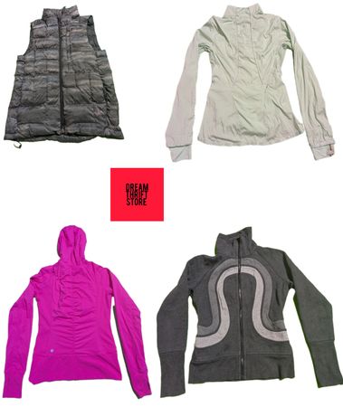 LULULEMON JACKETS HOODIES AND SWEAT SHIRTS PUFFER INCLUDED