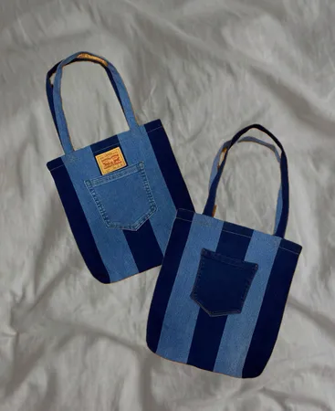 Upcycled Levi’s Denim Hand Bags