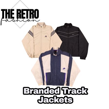 Branded Track Jacket Windbreaker.    #457