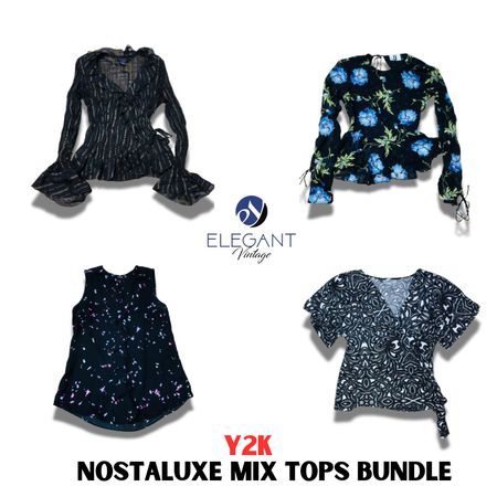 Y2K Nostaluxe Mix Top Bundle - EV1152