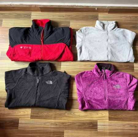 the north face Columbia Fleecs