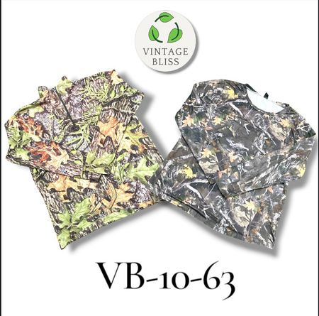 Realtree Camo T-Shirt Wholesale Bundle – Assorted Styles (VB-10-63) 8 piece
